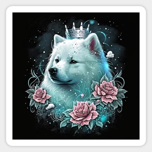 Royal Samoyed Sticker